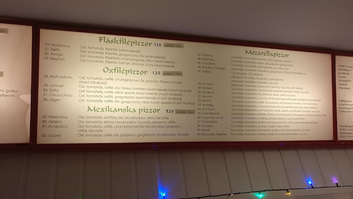 Menu Pizzeria Gäddede-3